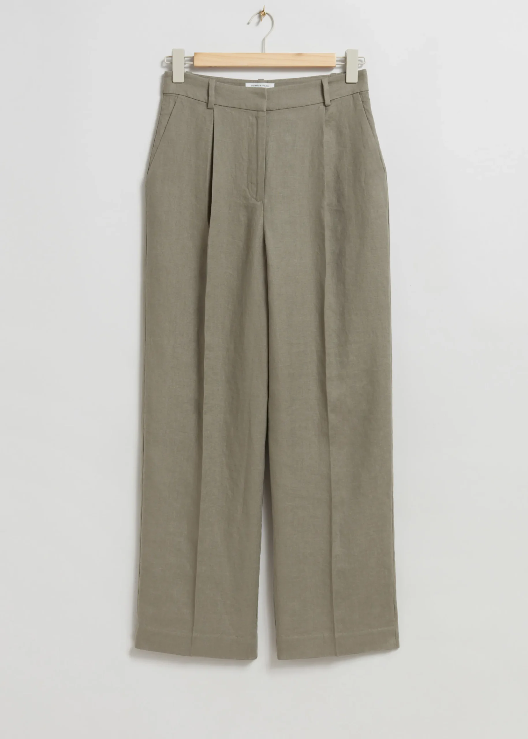 Weite Leinenhose