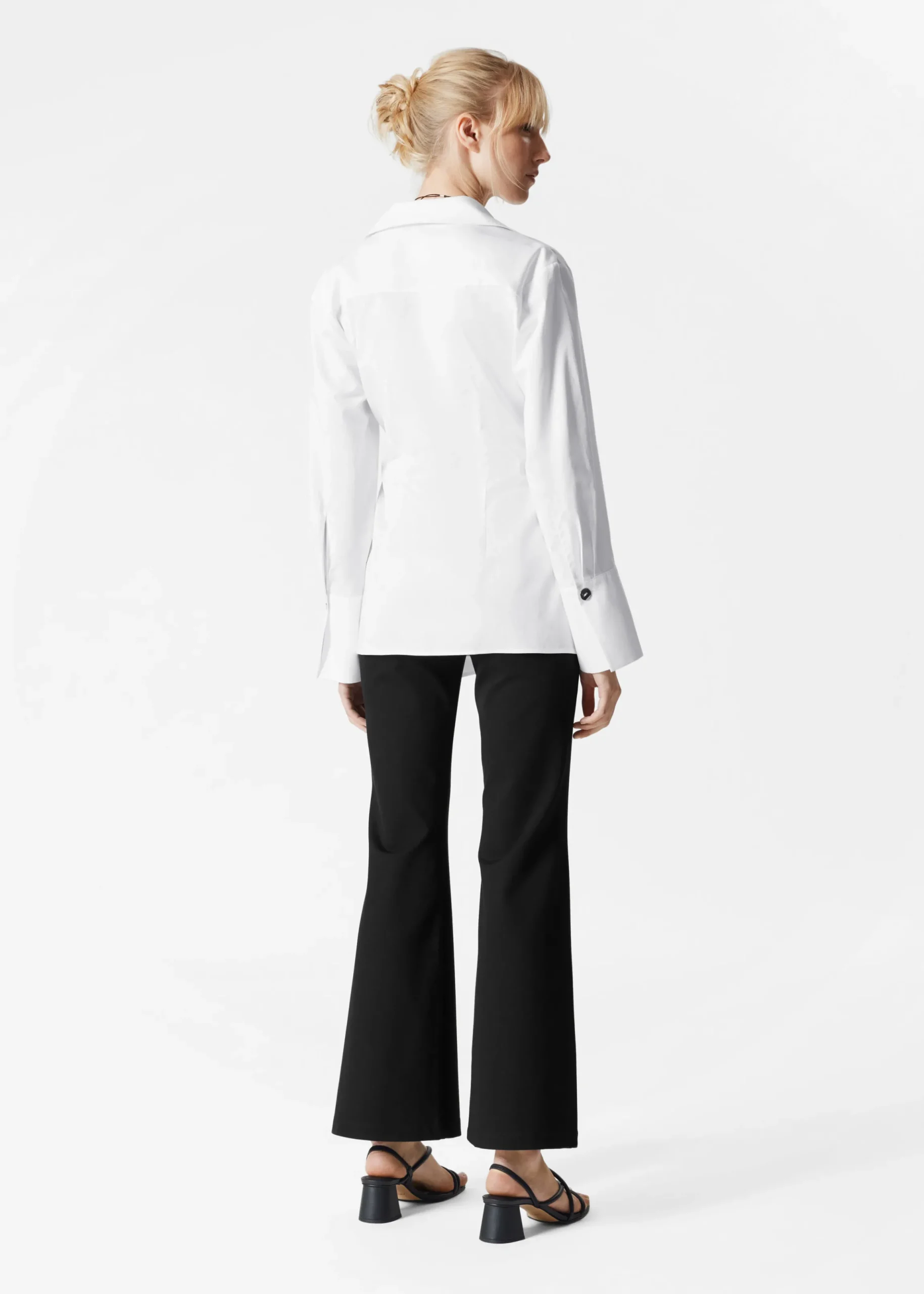 Wickelbluse zum Binden