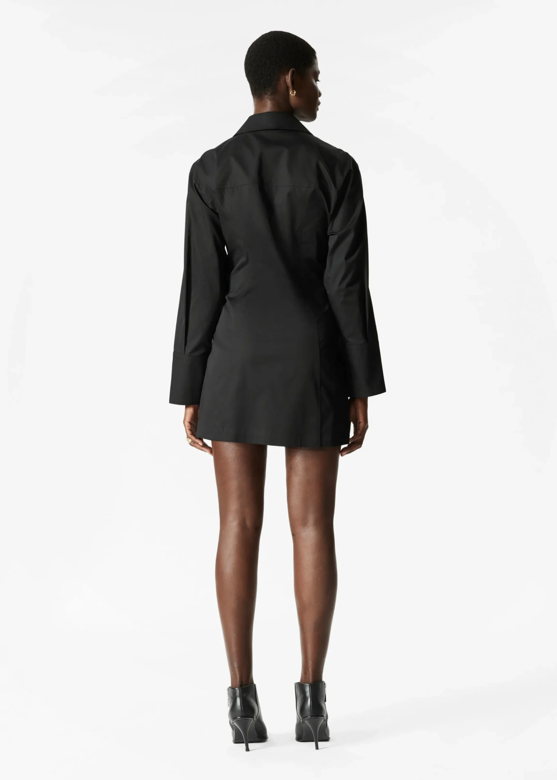 Wickel-Hemdkleid in Minilänge