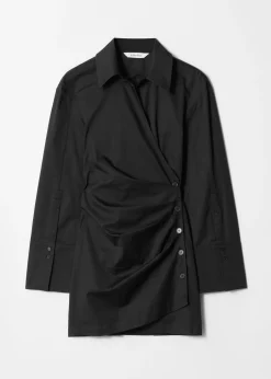 Wickel-Hemdkleid in Minilänge