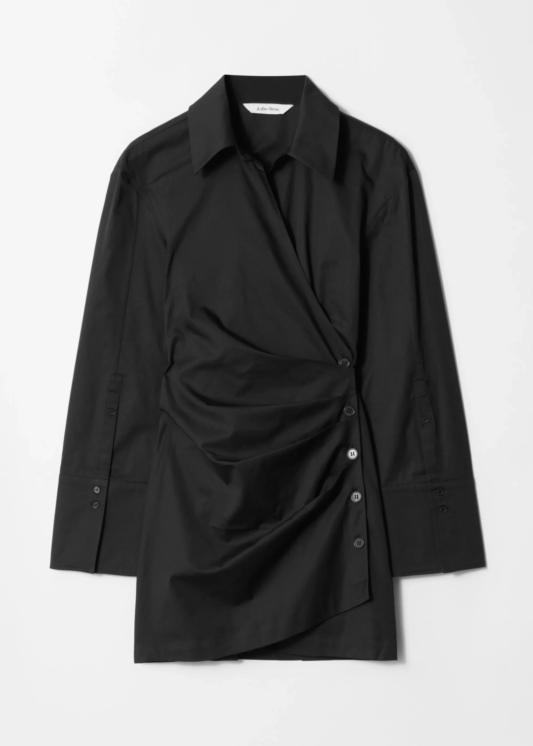 Wickel-Hemdkleid in Minilänge