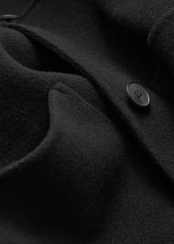 Wolljacke mit Kragen