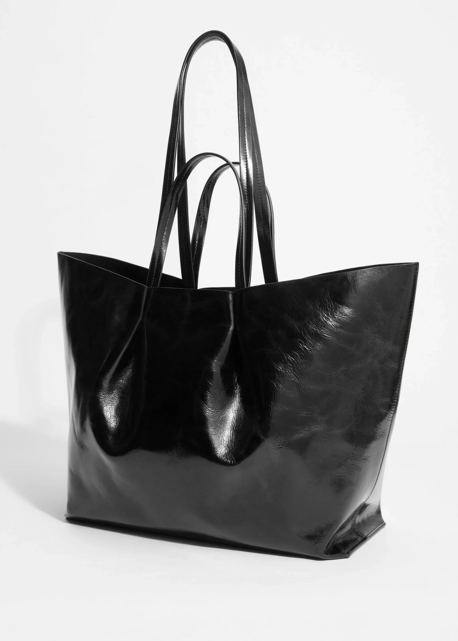 XL-Tragetasche aus Leder