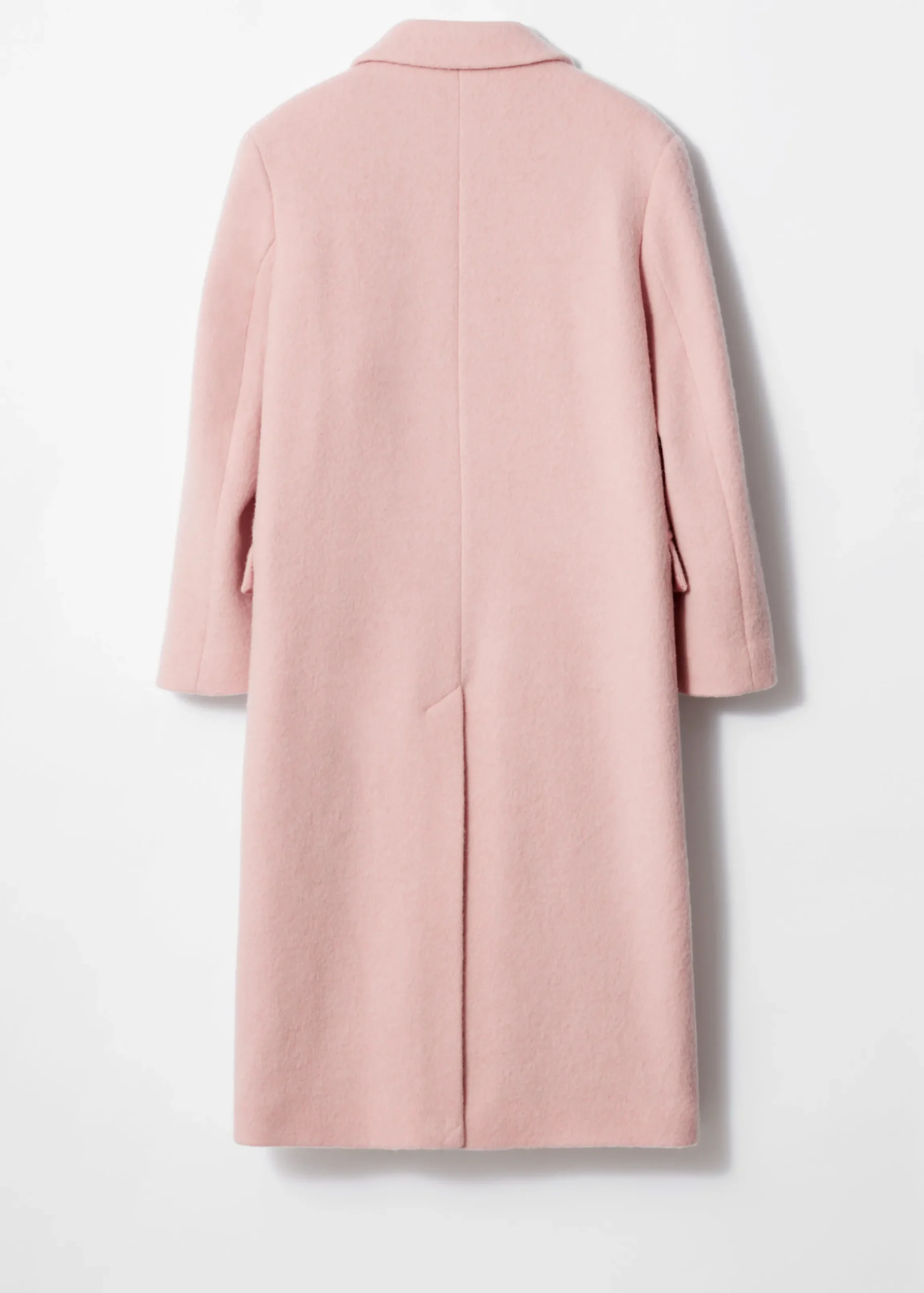 Zweireihiger Wollmantel